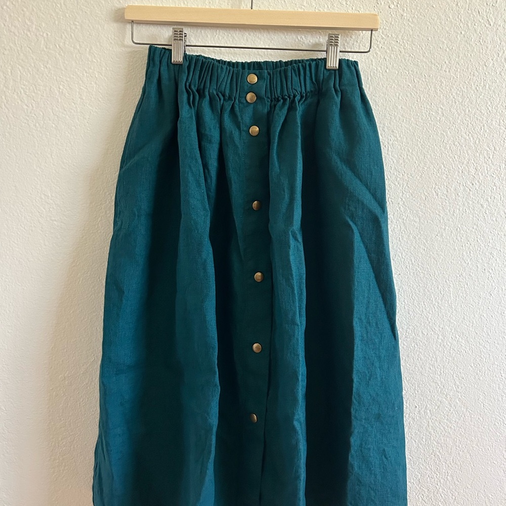 NotPerfect Linen Marseille Skirt BRAND NEW